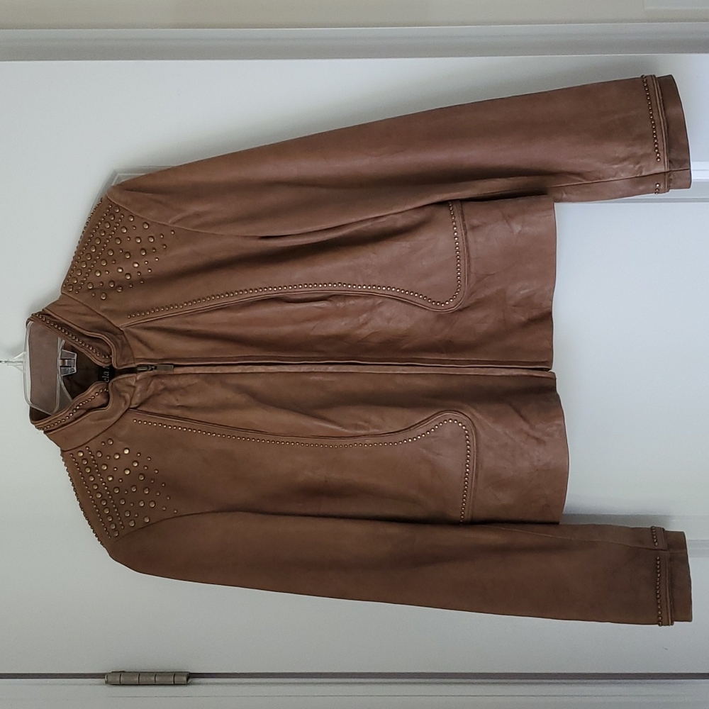 Women's Leather Jacket, Small